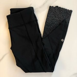 Lululemon Tight Stuff Scalloped Leggings